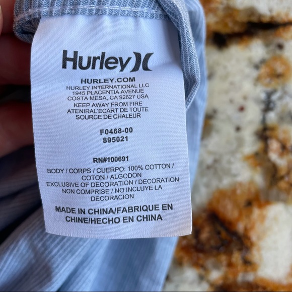HURLEY, Short Sleeve, Button Up, Size M “Tailored Fit” - Picture 6 of 9